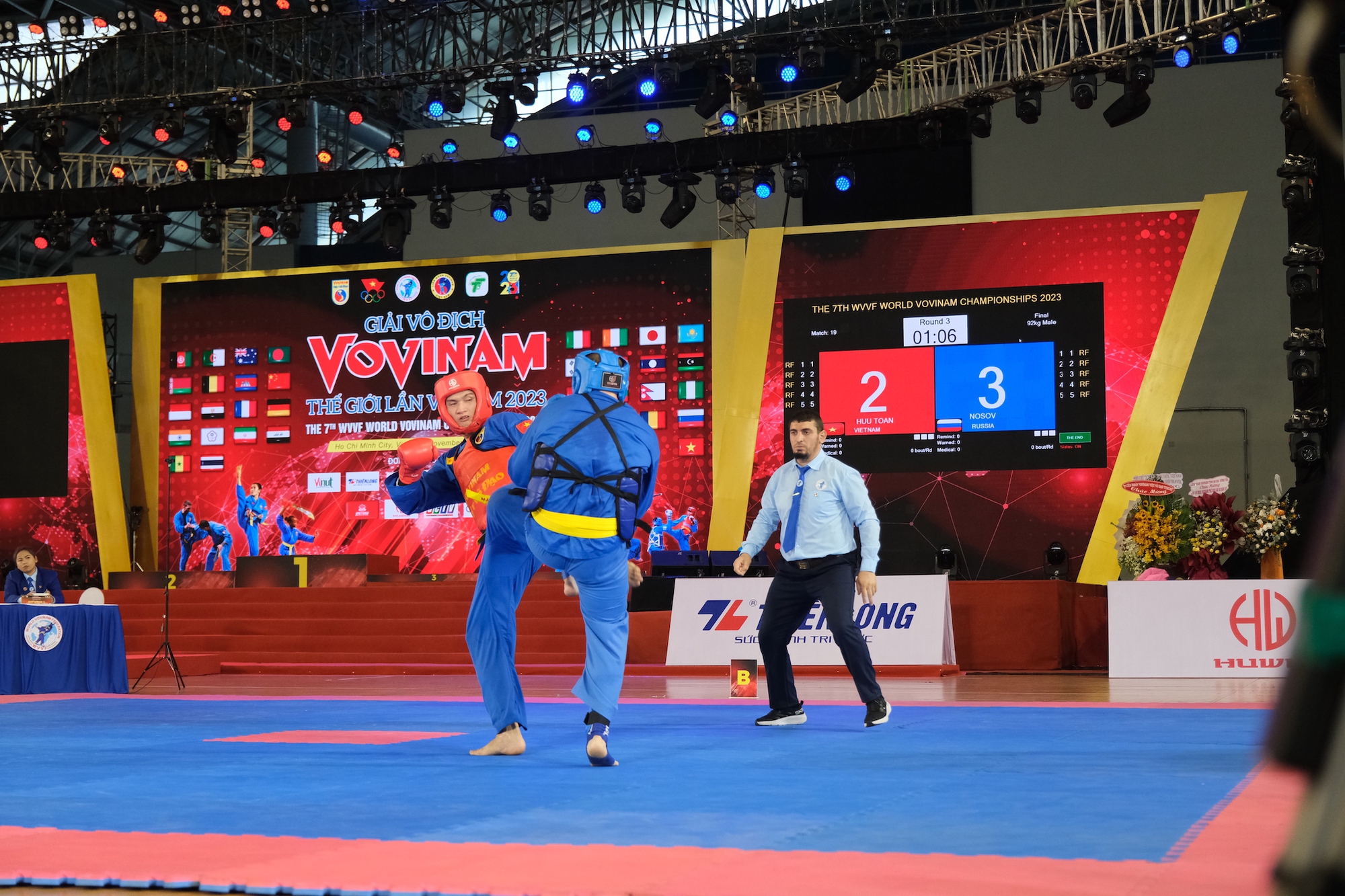 Chức vô địch thế giới đối kháng hạng cân 92kg đầu tiên của vovinam Việt Nam - Ảnh 3.