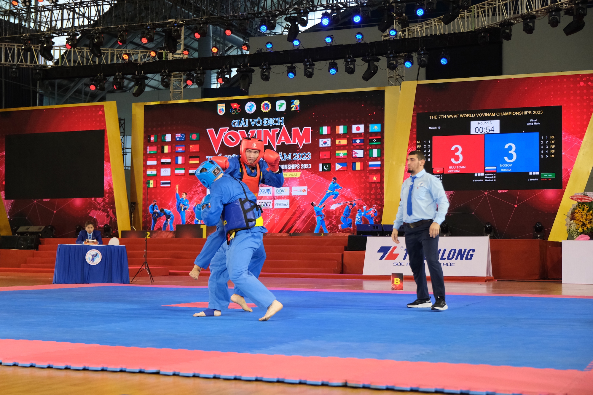 Chức vô địch thế giới đối kháng hạng cân 92kg đầu tiên của vovinam Việt Nam - Ảnh 4.