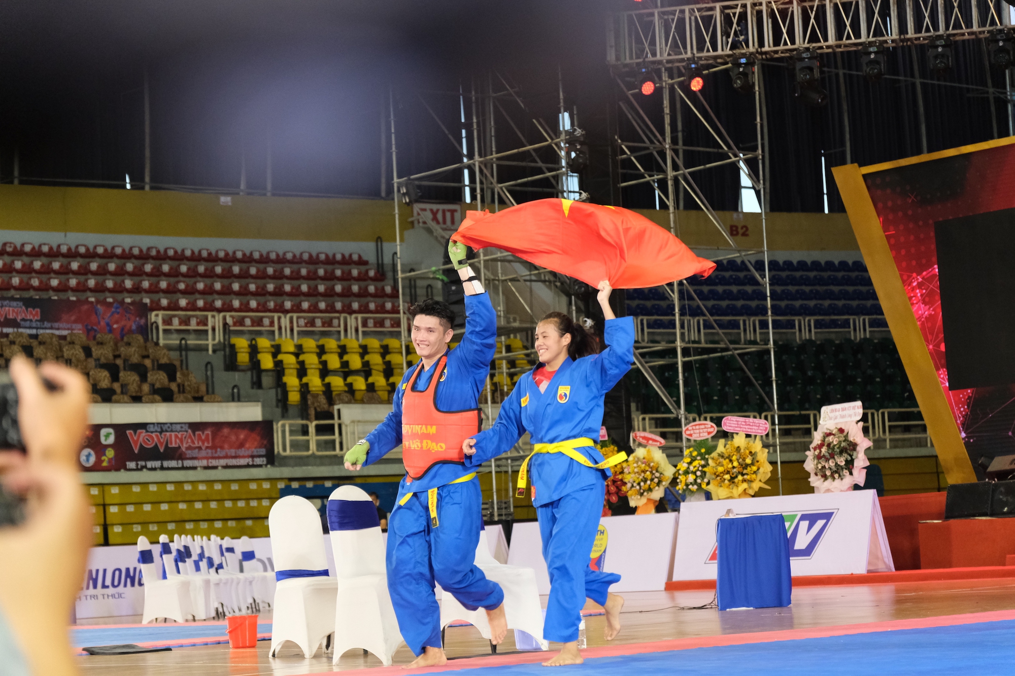 Chức vô địch thế giới đối kháng hạng cân 92kg đầu tiên của vovinam Việt Nam - Ảnh 1.