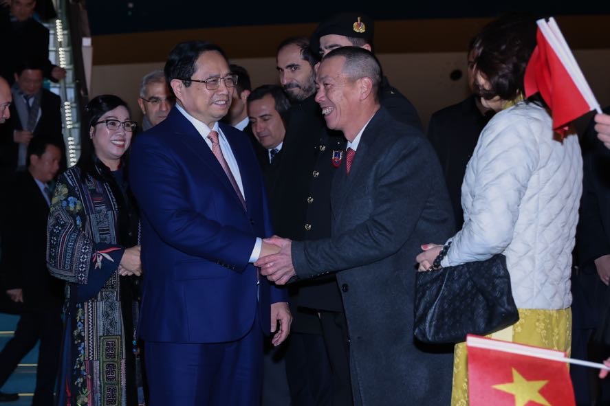 Thủ tướng Phạm Minh Chính tới Ankara, bắt đầu thăm chính thức Thổ Nhĩ Kỳ - Ảnh 4.