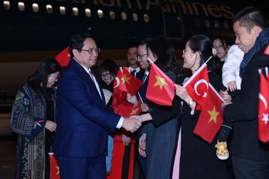 Thủ tướng Phạm Minh Chính tới Ankara, bắt đầu thăm chính thức Thổ Nhĩ Kỳ - Ảnh 6.