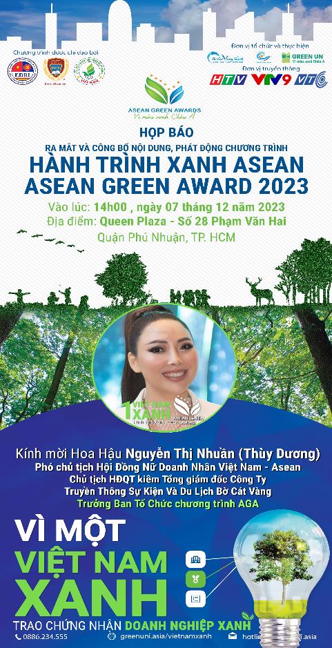 Khởi động giải thưởng “Hành trình xanh Asean Asean Green Awards 2023” - Ảnh 4.