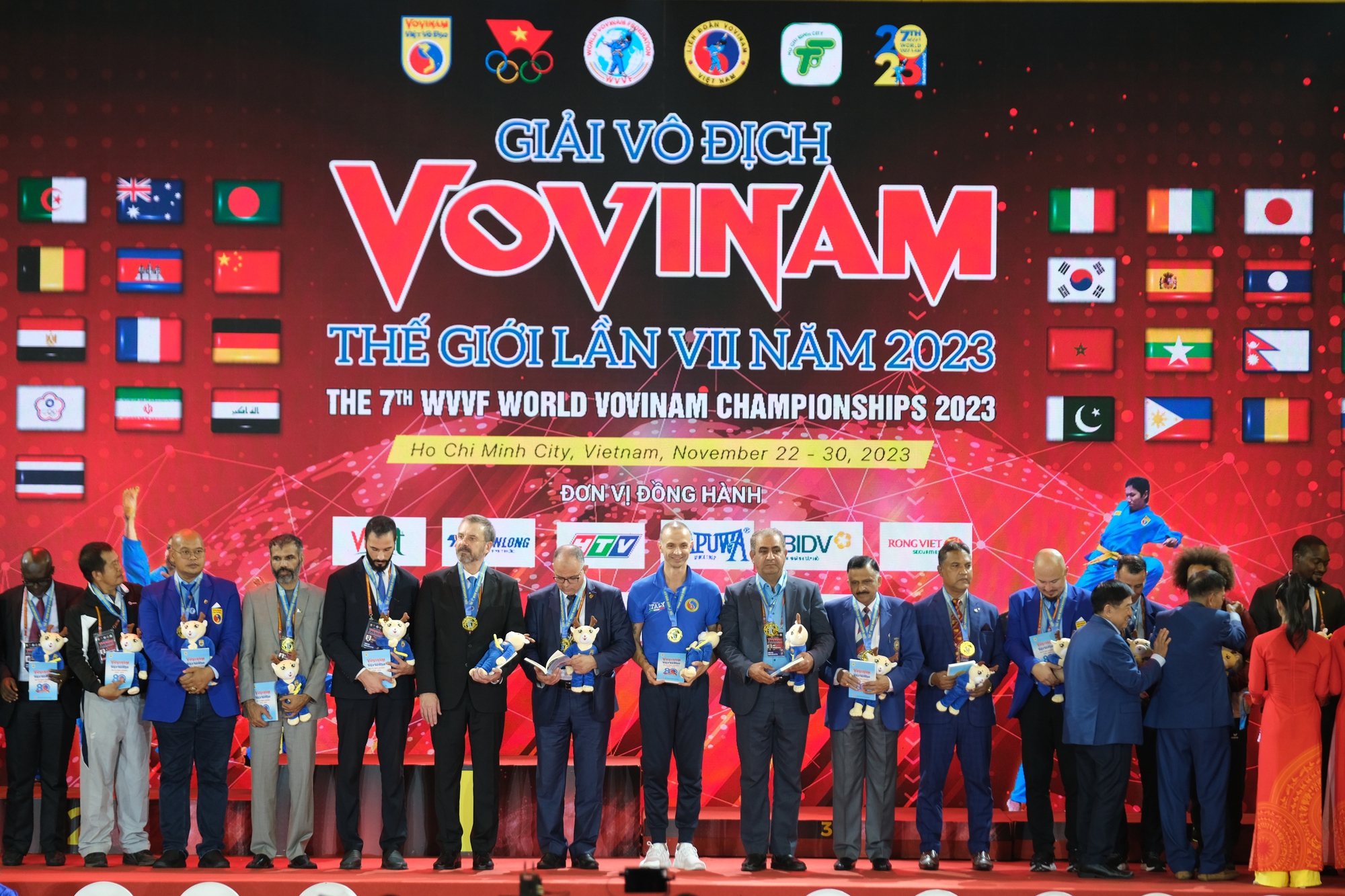 Giải vô địch Vovinam thế giới lần VII năm 2023: Việt Nam giành vị trí nhất toàn đoàn - Ảnh 3.