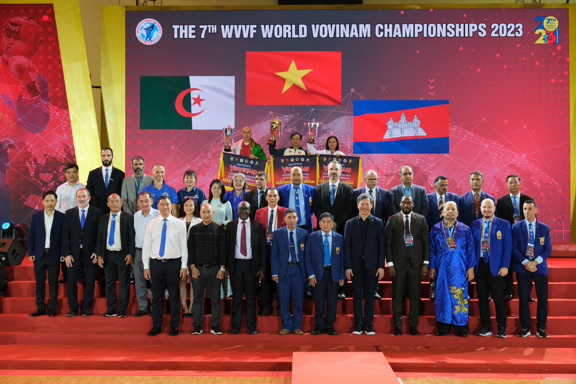 Giải vô địch Vovinam thế giới lần VII năm 2023: Việt Nam giành vị trí nhất toàn đoàn - Ảnh 1.