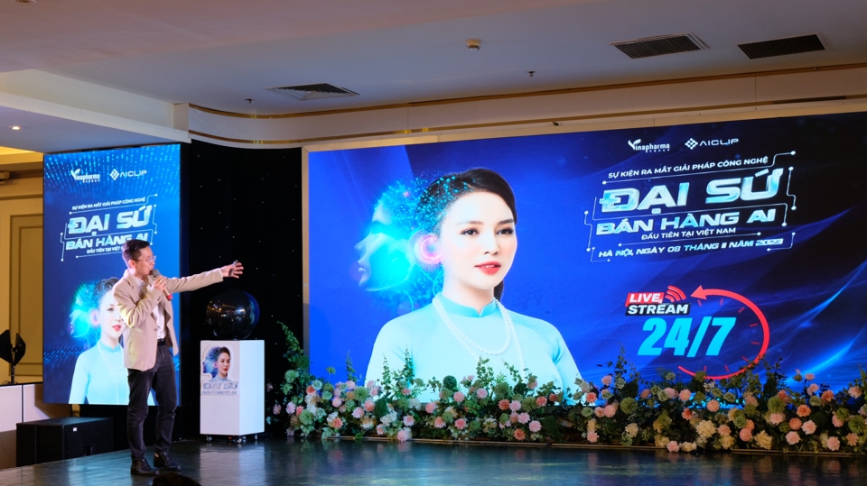 Ra mắt Đại sứ bán hàng trí tuệ nhân tạo đầu tiên tại Việt Nam - Ảnh 1.