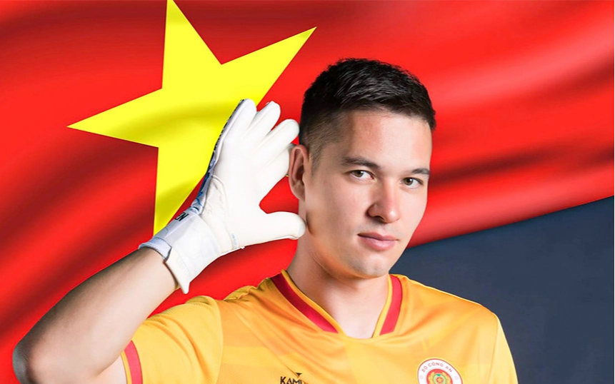 Thủ thành Filip Nguyễn đủ tư cách thi đấu cho Đội tuyển Việt Nam