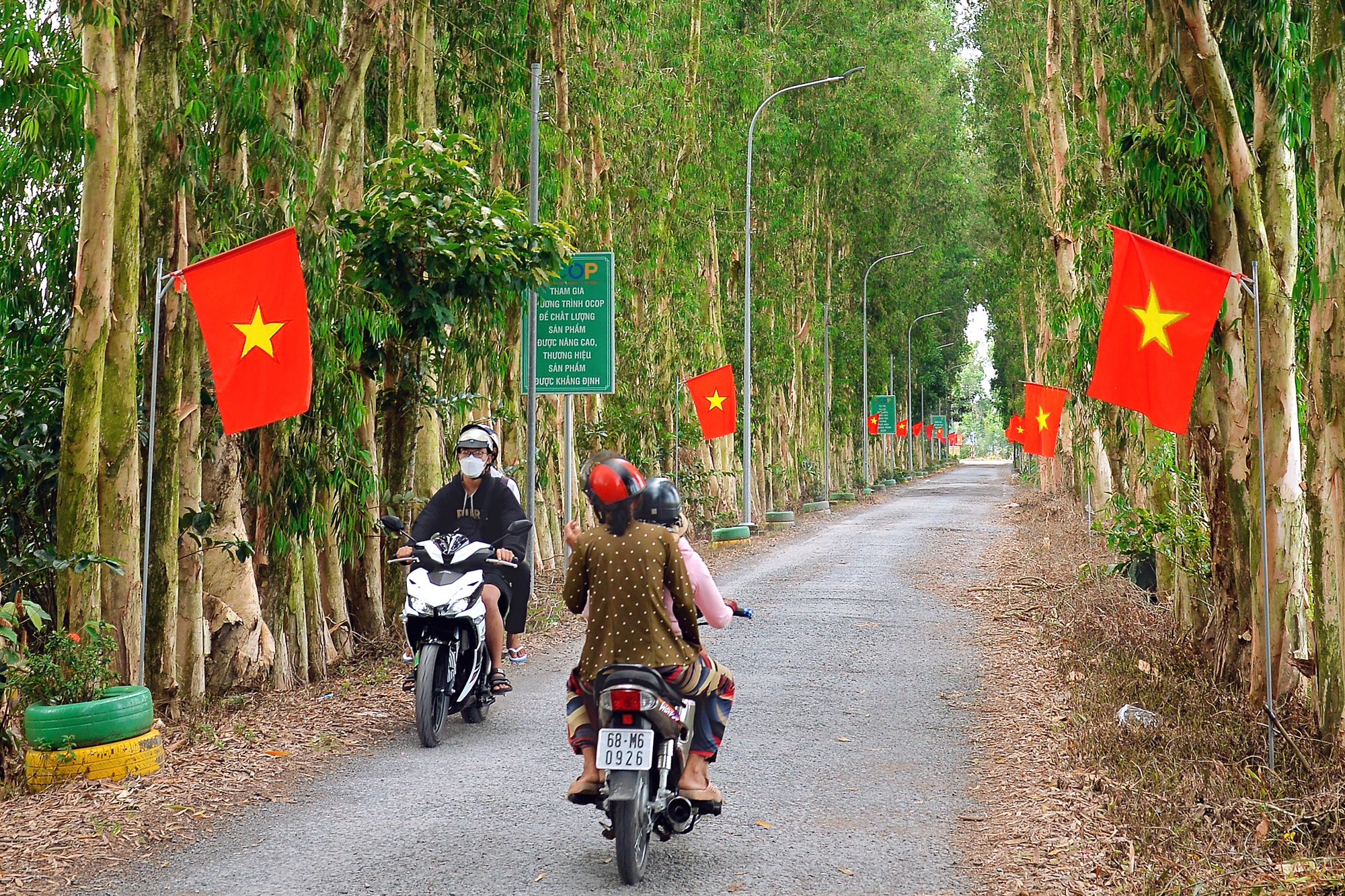 Làng quê nông thôn mới Nguyễn Đoàn Kết