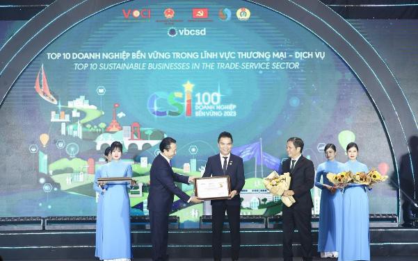 Herbalife Việt Nam được vinh danh top 10 doanh nghiệp bền vững năm 2023