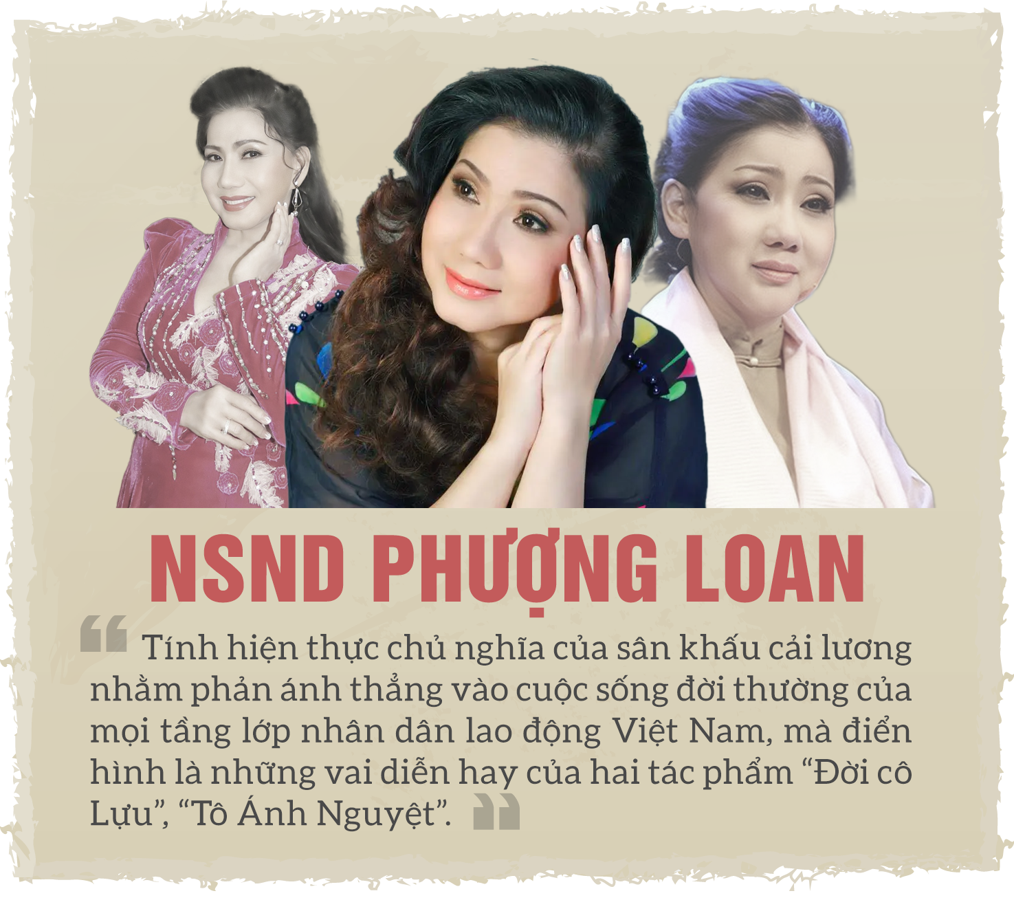 NSND Phượng Loan nhận xét về tác phẩm Đời cô Lựu, Tô Ánh Nguyệt