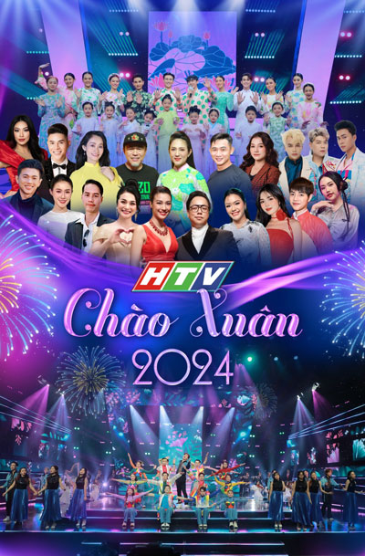 Chương trình nghệ thuật “HTV Chào Xuân 2024” Ảnh: HTV