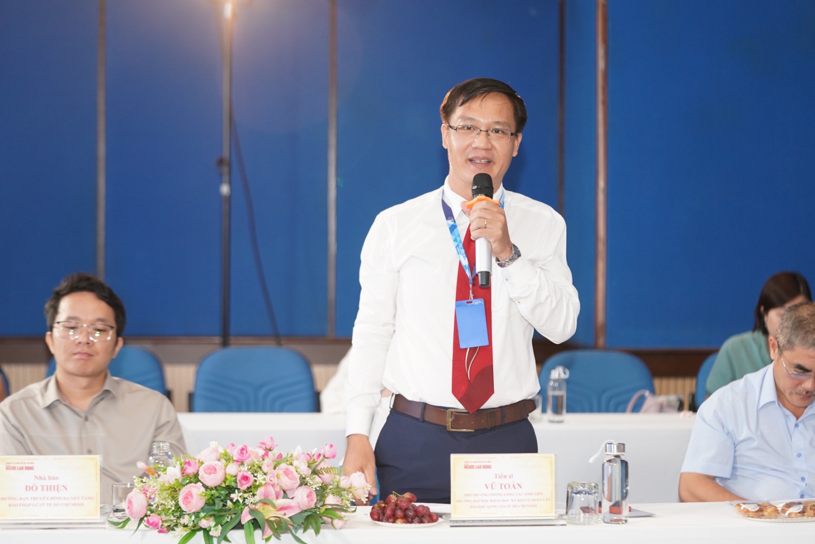 TS Vũ Toản, Phó trưởng Phòng Công tác sinh viên, Trường Đại học Khoa học Xã hội và Nhân văn (ĐHQG TP HCM)