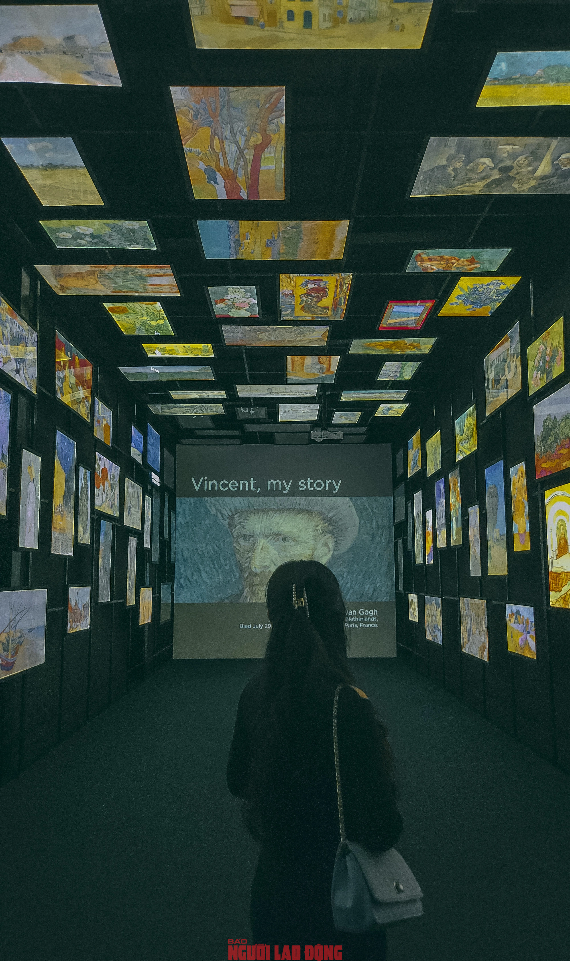 Triển lãm nghệ thuật tương tác đa giác quan Van Gogh trước giờ mở cửa- Ảnh 5.