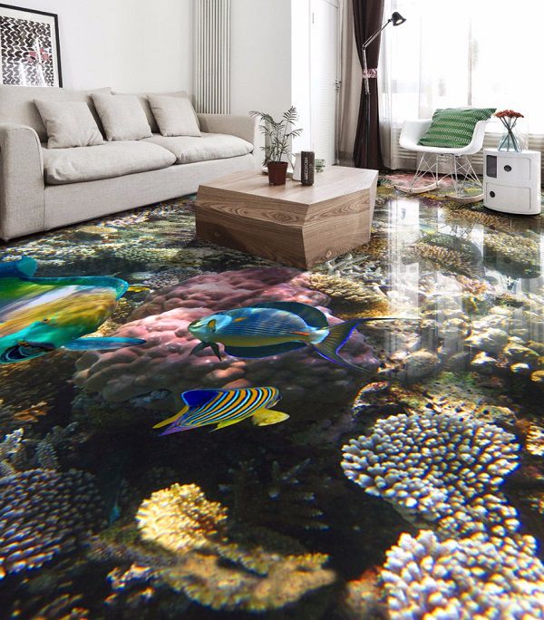 Xu hướng sử dụng gạch lát nền 3D