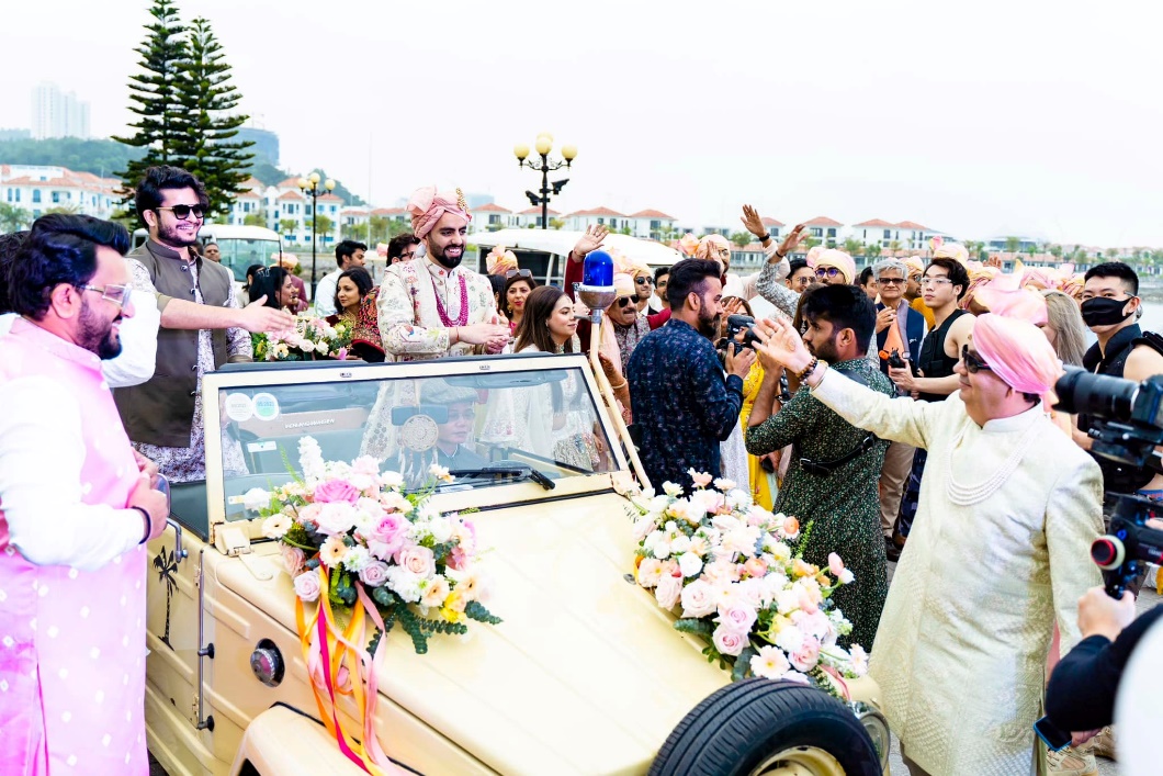 “Tuần lễ đám cưới” trọn vẹn tại Vinpearl của các cặp đôi Ấn Độ - Ảnh 5.