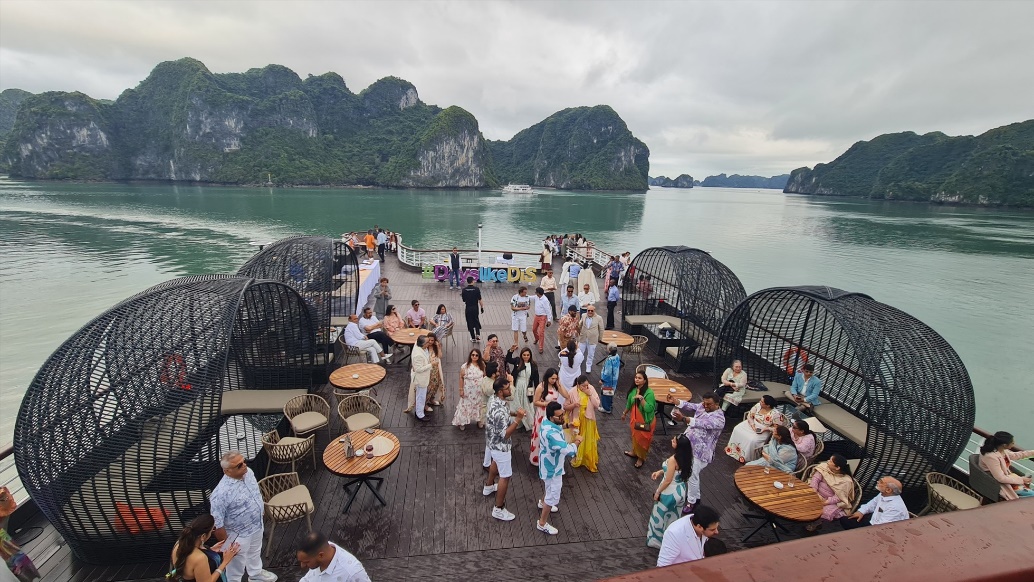 “Tuần lễ đám cưới” trọn vẹn tại Vinpearl của các cặp đôi Ấn Độ - Ảnh 7.