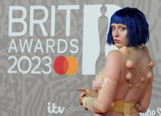 Sốc với trang phục độc, lạ tại BRIT Awards - Ảnh 3.