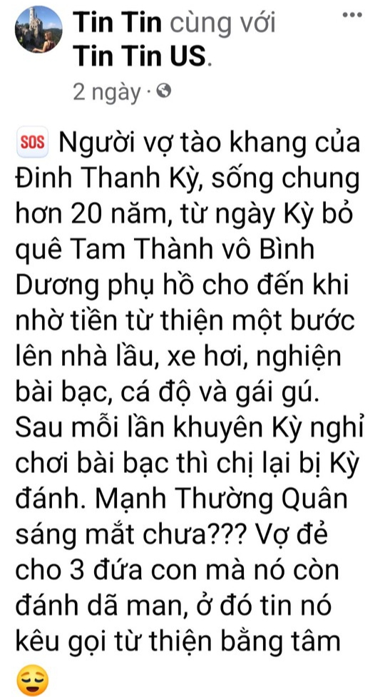 Người nổi tiếng kêu gọi từ thiện ở Quảng Nam bị bóc phốt ăn chặn tiền nói gì? - Ảnh 1.