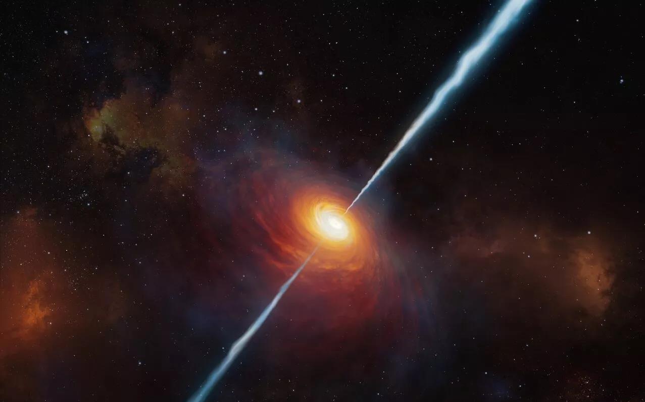 Lỗ đen 13 tỉ năm lộ diện trước người Trái Đất: Đường 