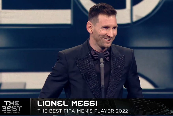 Messi giành giải thưởng FIFA The Best 2022, bùng nổ kỷ lục - Ảnh 3.