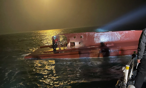 Thông tin mới vụ 2 người Việt mất tích trong vụ chìm tàu cá ở Hàn Quốc - Ảnh 1.
