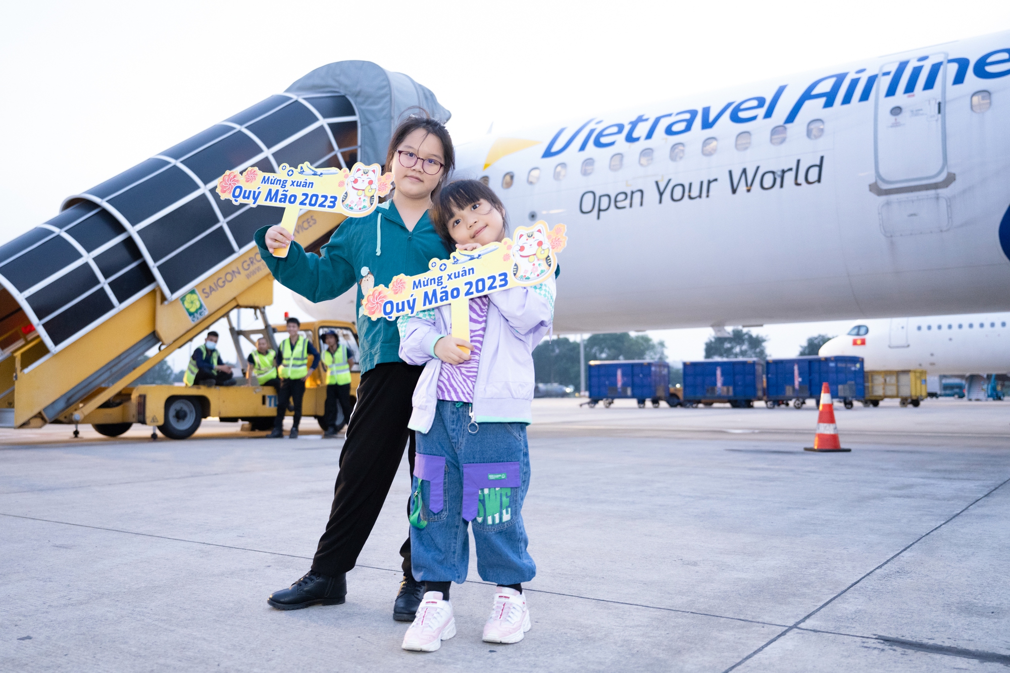Vietravel Airlines đón tàu bay đầu tiên về nước