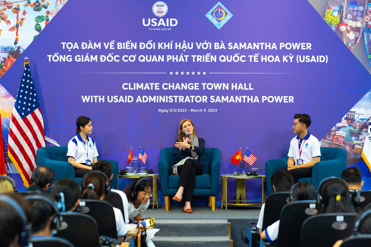 Tổng Giám đốc USAID thăm chợ nổi Cái Răng - Ảnh 9.