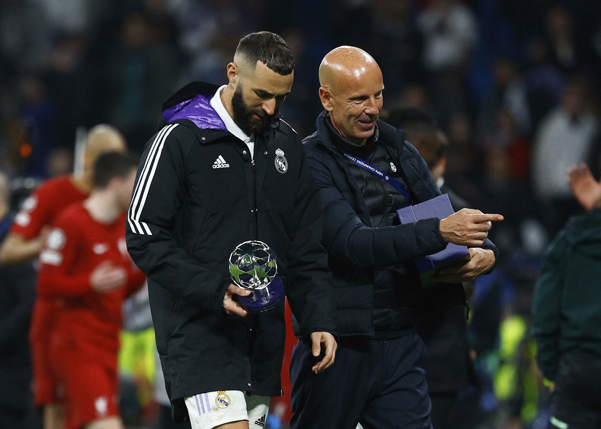 Benzema lập đại công, Real Madrid thẳng tay loại Liverpool ở Champions League - Ảnh 6.