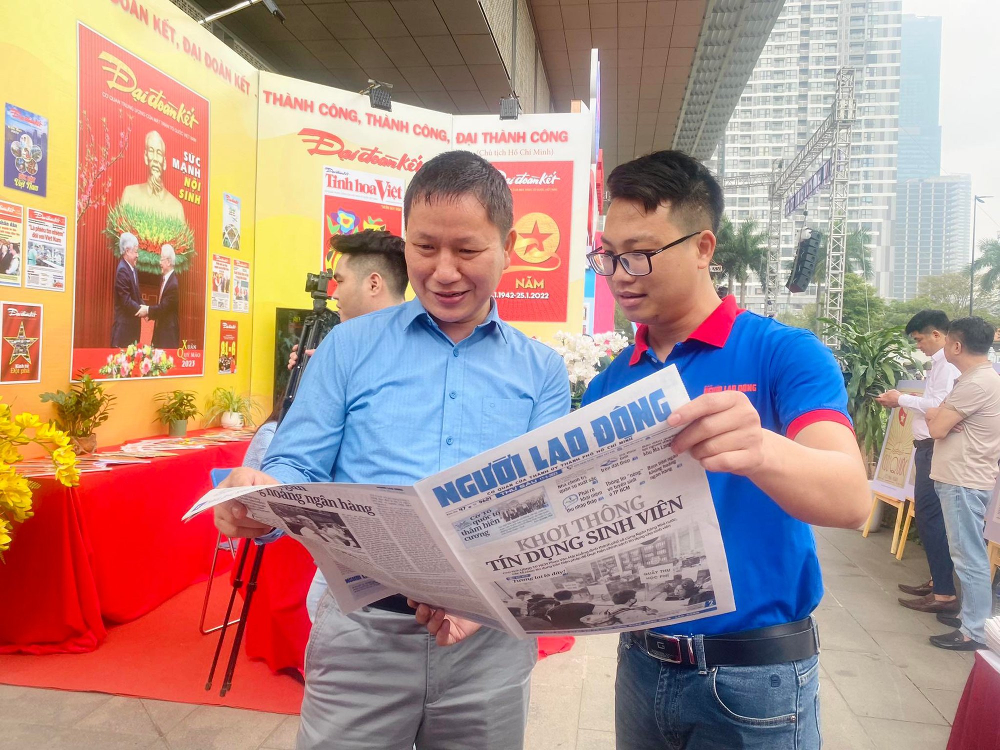 Khai mạc Hội Báo toàn quốc 2023: Ngày hội lớn của giới báo chí và công chúng báo chí - Ảnh 9.