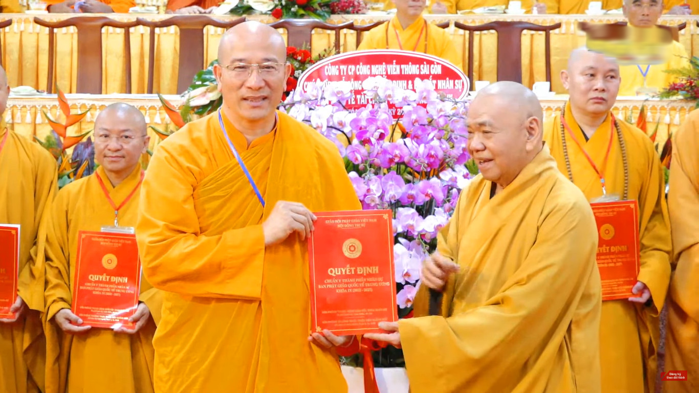 Đại đức Thích Trúc Thái Minh làm Phó trưởng ban Phật giáo Quốc tế Trung ương - Ảnh 1.