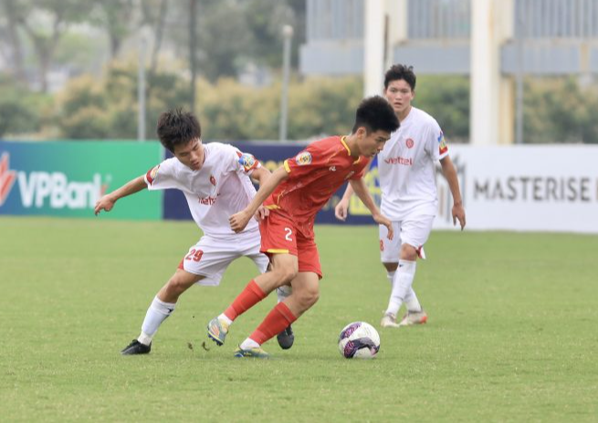 Đánh bại Hồng Lĩnh Hà Tĩnh, U17 Viettel vô địch giải trẻ quốc gia - Ảnh 2.