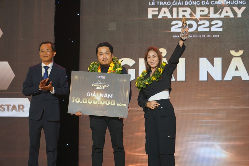 Đội tuyển bóng đá nữ Việt Nam đoạt giải Fair Play 2022 - Ảnh 5.