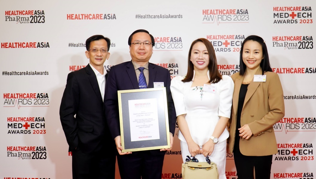 Hai Bệnh Viện đa Khoa Tư Nhân Nhận Giải Thưởng Healthcare Asia Awards 2023