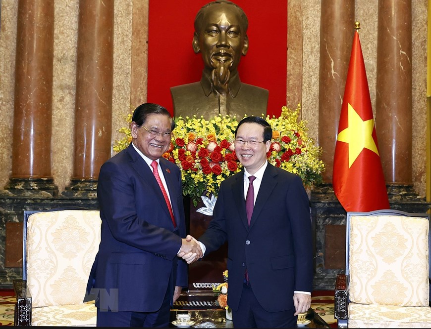 Chủ tịch nước Võ Văn Thưởng tiếp Phó Thủ tướng Campuchia - Ảnh 5.