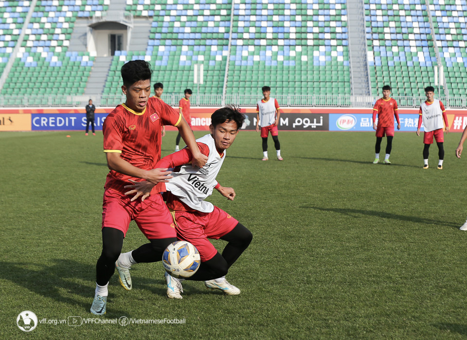 U20 Việt Nam báo tin vui trước trận đấu với Qatar - Ảnh 2.