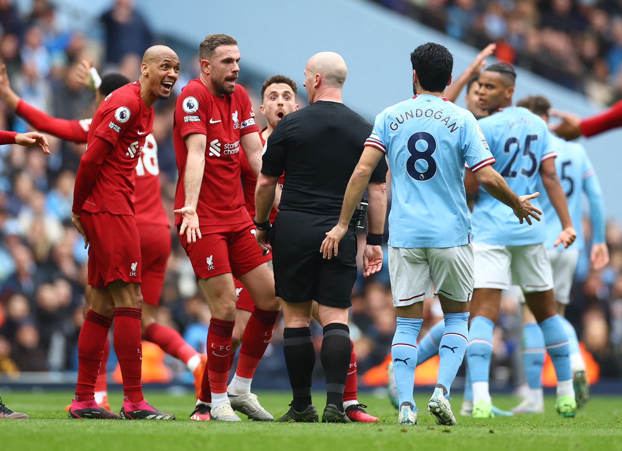 Ngược dòng mãn nhãn, Man City đại phá Liverpool 4-1 tại Etihad - Báo Người  lao động