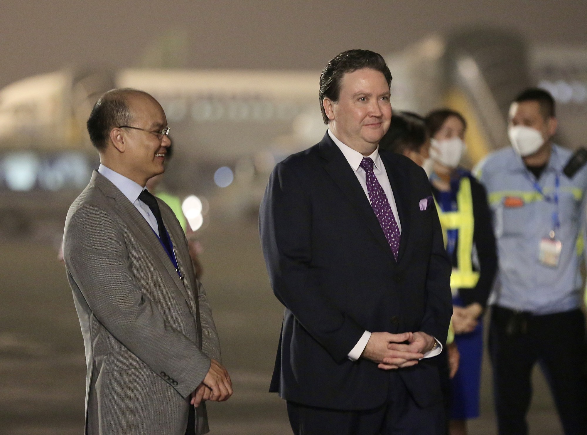 Ngoại trưởng Mỹ Antony Blinken tới Hà Nội, bắt đầu thăm Việt Nam - Ảnh 4.