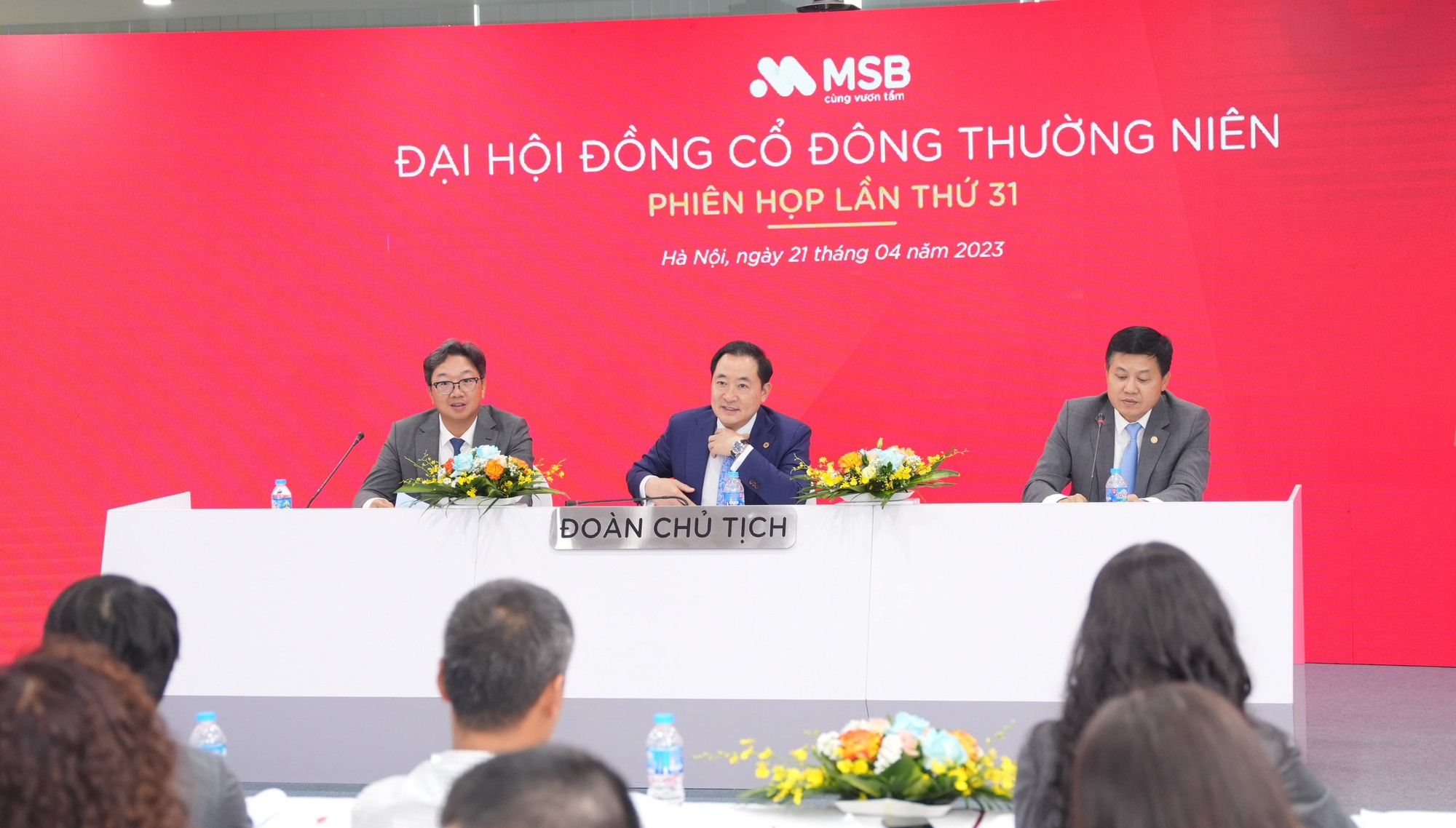 Cổ đông MSB bất ngờ không thông qua kế hoạch sáp nhập ngân hàng khác - Ảnh 1.