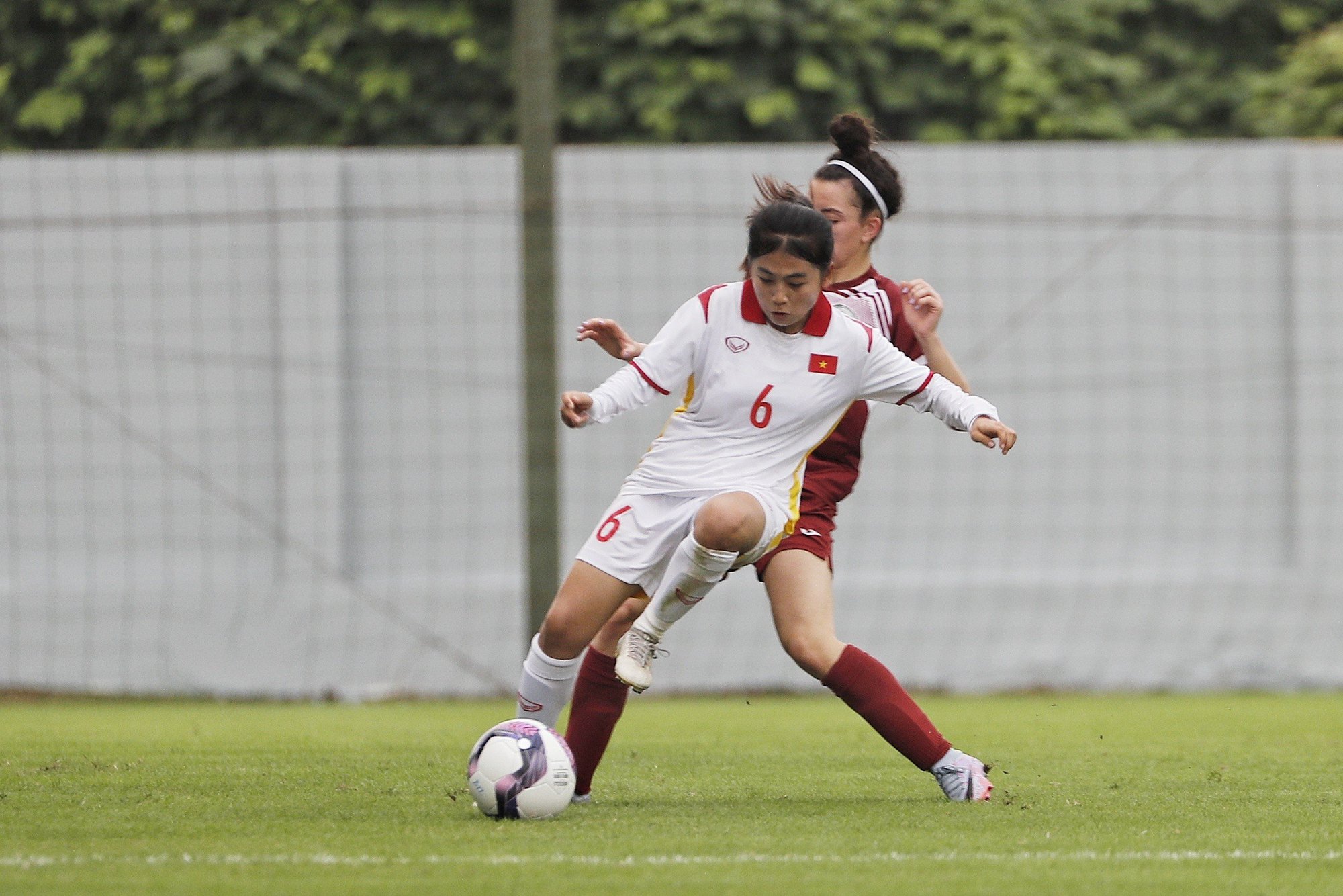 U17 nữ Asian Cup 2023: Tuyển Việt Nam thắng đậm Palestine ngày ra quân  - Ảnh 2.