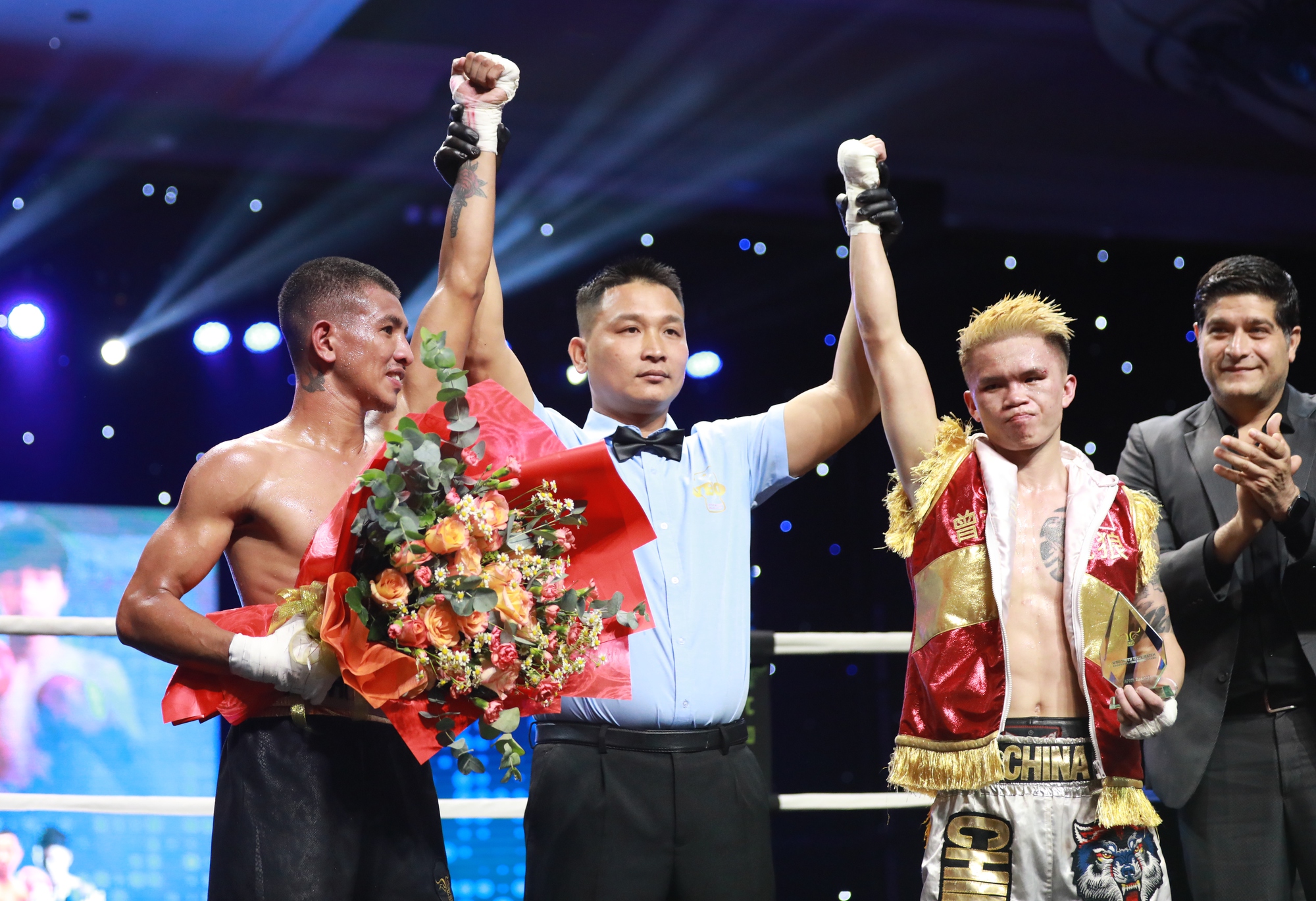 WBO Chapter 3 The Rising Stars: Nguyễn Văn Hải thắng sốc võ sĩ Trung Quốc - Ảnh 7.