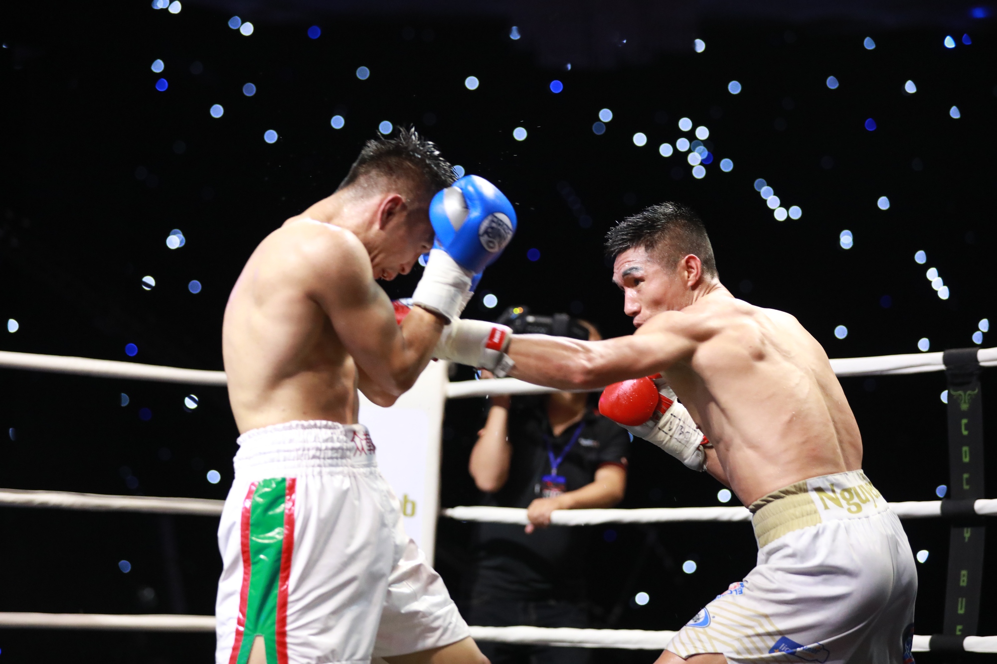 WBO Chapter 3 The Rising Stars: Nguyễn Văn Hải thắng sốc võ sĩ Trung Quốc - Ảnh 1.