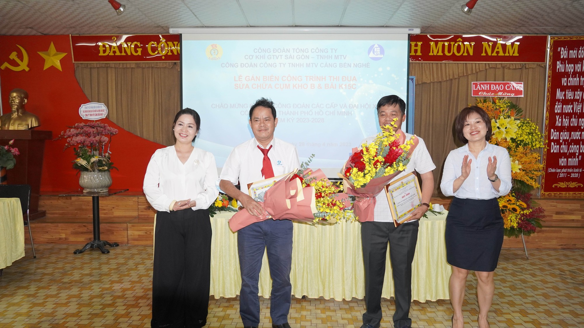 Ben Nghe Port: sustainable growth, stable well-being for employees ...