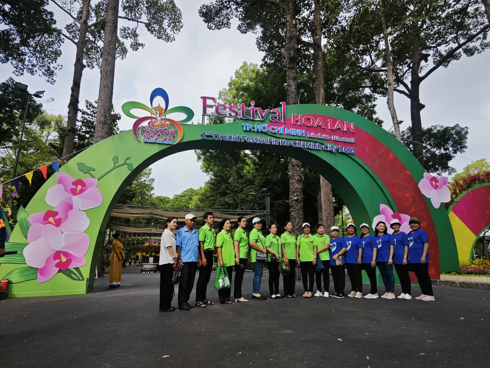 Festival Hoa lan TP HCM 2023 đang mở cửa đón khách - Ảnh 2.