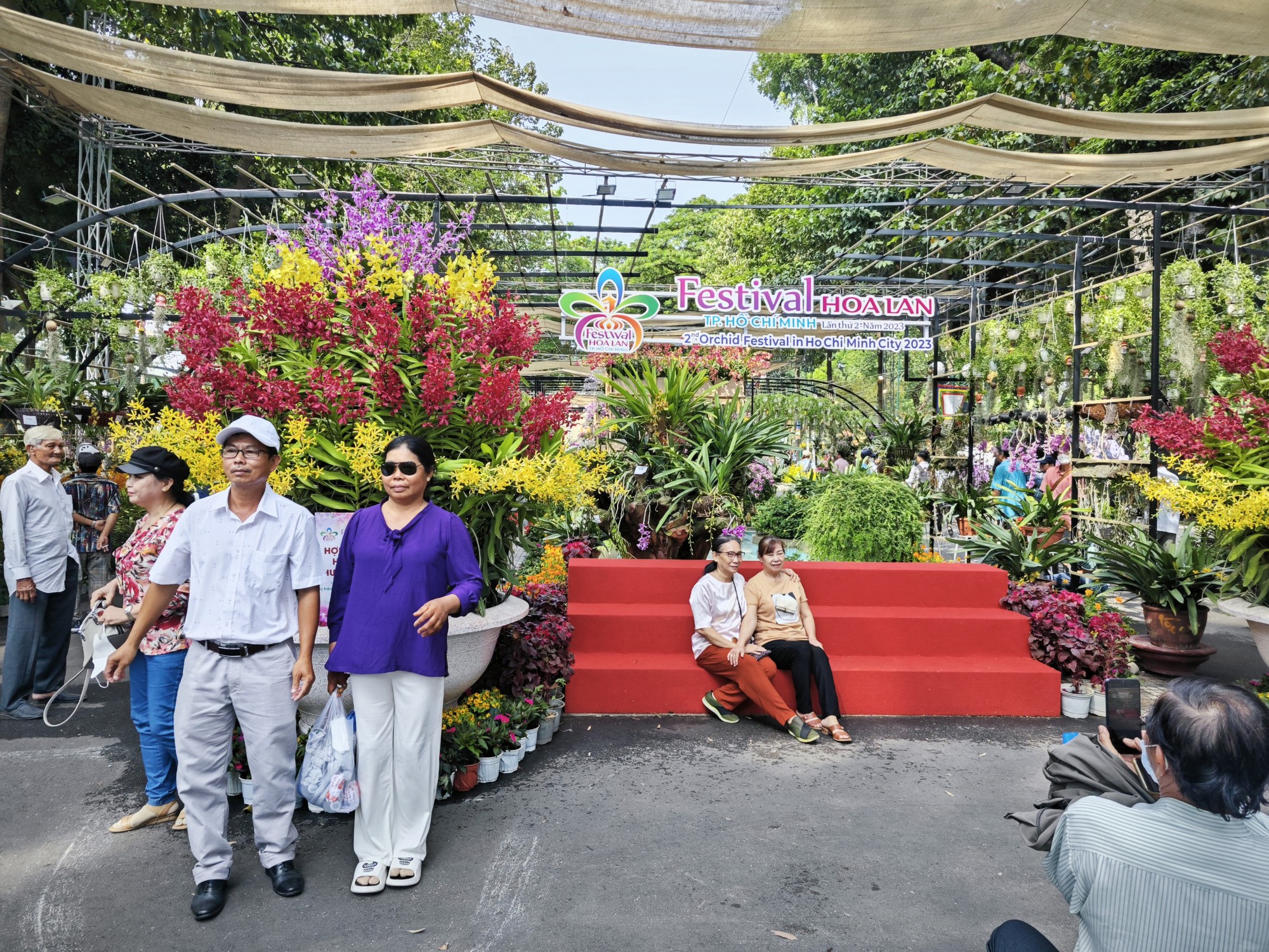 Festival Hoa lan TP HCM 2023 đang mở cửa đón khách - Ảnh 6.