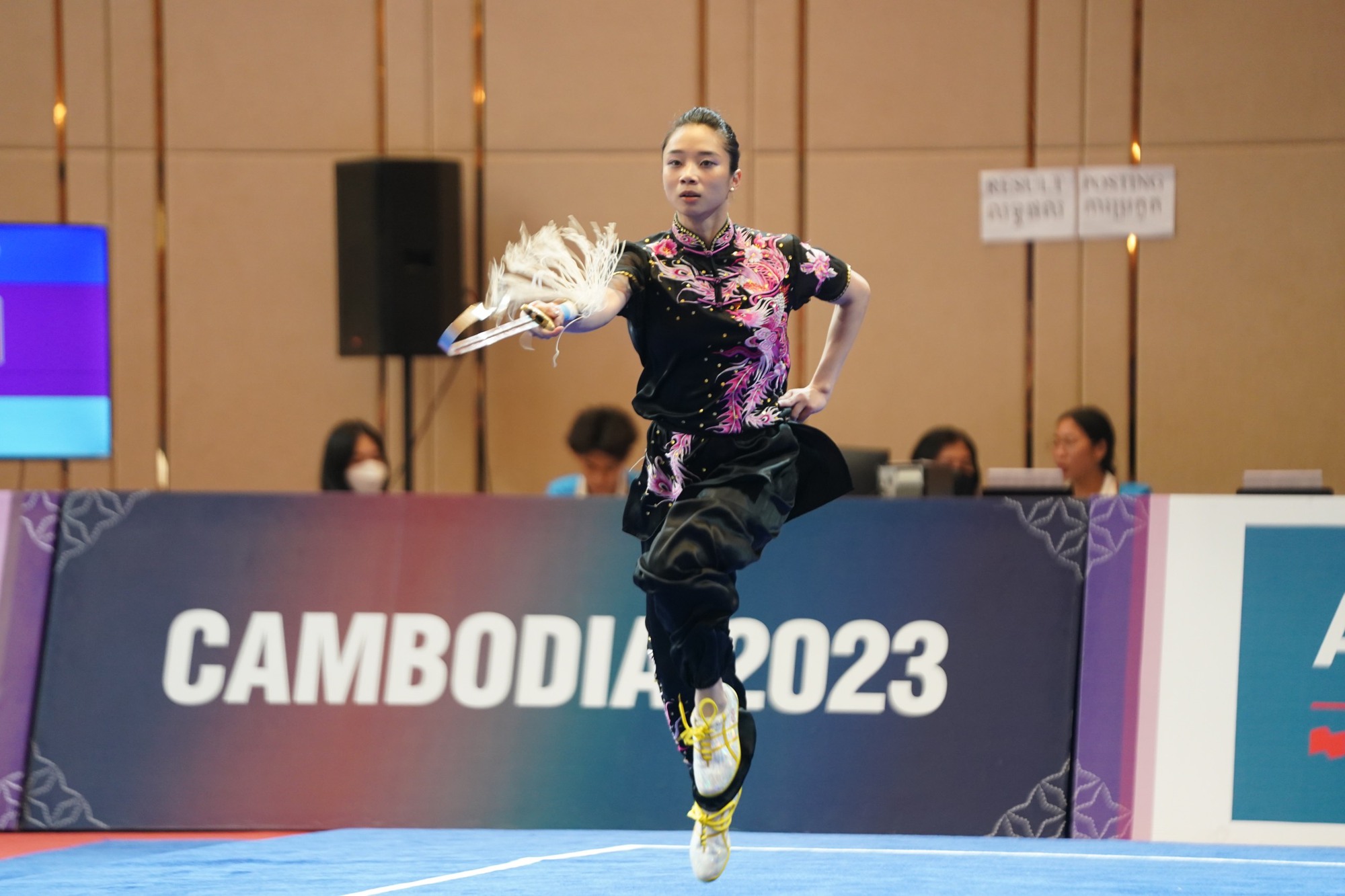 Người đẹp wushu Dương Thúy Vi mừng sinh nhật bằng HCV SEA Games - Ảnh 4.