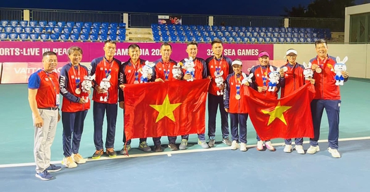 Lý Hoàng Nam vào bán kết đơn nam quần vợt SEA Games 32 - Ảnh 3.