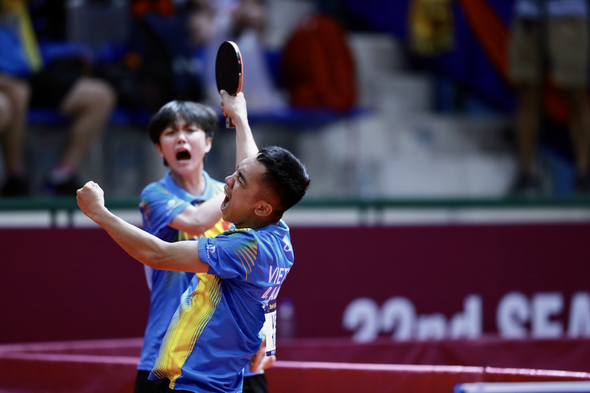 SEA Games 32: Hai nhà vô địch bóng bàn tuổi teen làm nên lịch sử sau 26 năm - Ảnh 8.