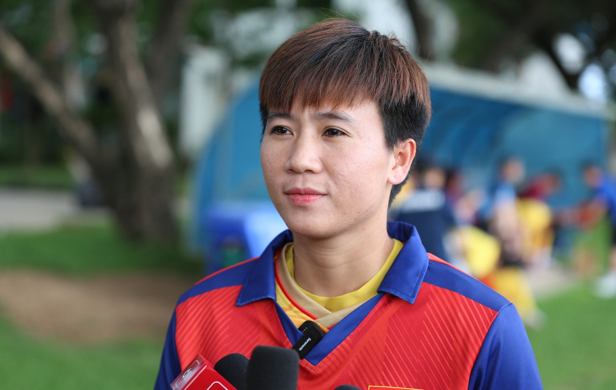 Tuyết Dung đặt mục tiêu ghi bàn trong trận chung kết cho tuyển nữ Việt Nam - Ảnh 1.