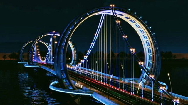 Ngắm thiết kế tuyệt đẹp cây cầu sắp xây trên sông Trà Khúc - Ảnh 4.