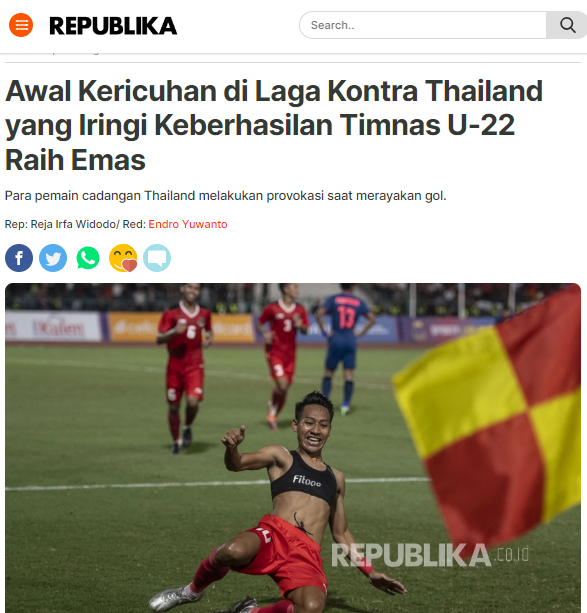 Báo chí Indonesia nêu lý do đội nhà hỗn chiến với U22 Thái Lan - Ảnh 2.