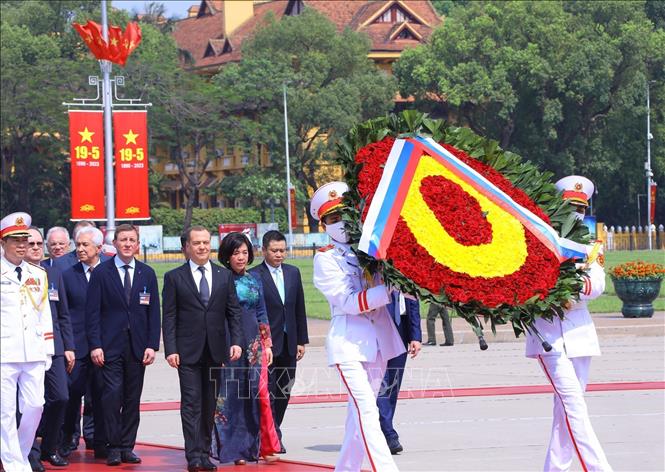 Tổng Bí thư Nguyễn Phú Trọng hội đàm với Chủ tịch Đảng Nước Nga Thống nhất D. Medvedev - Ảnh 4.
